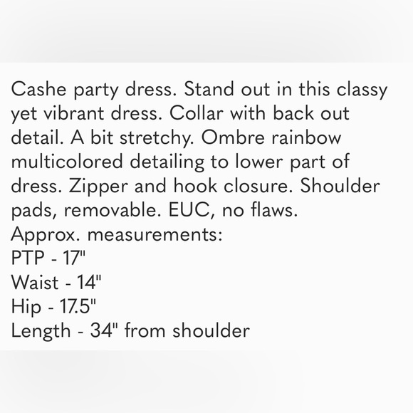 Disco Party Dress 70s and 80s vintage - Picture 9 of 10